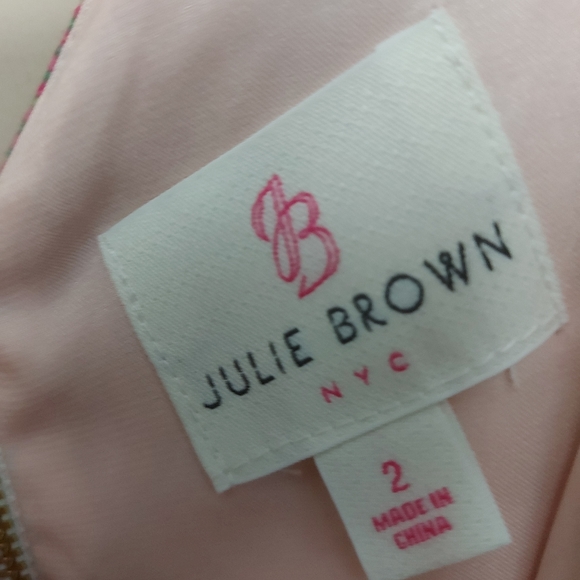 Julie Brown plaid v neck fit and flare sleeveless dress - Picture 6 of 7